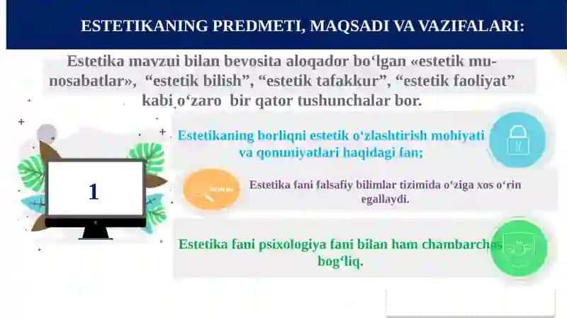Nafosat falsafasi (Estetika) 4