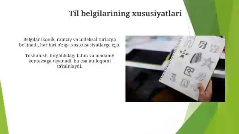 Lingvistik belgilar konsepsiyasi 4
