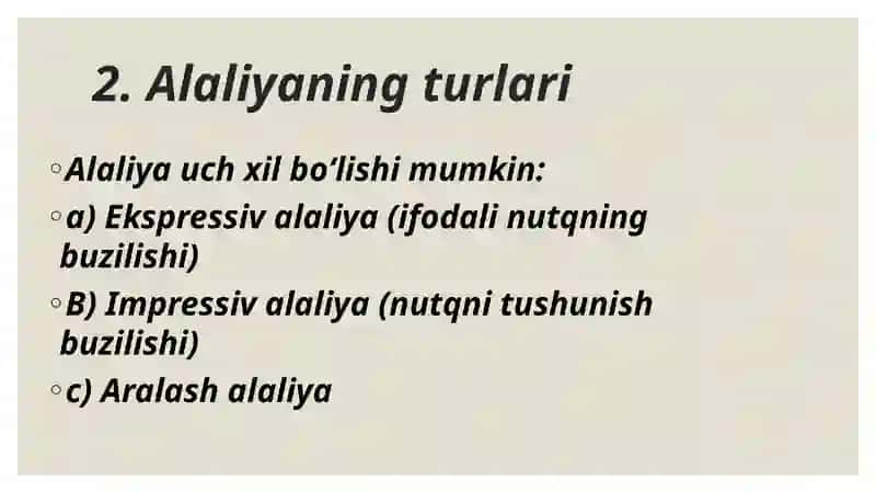 Alaliya haqida tushuncha 4