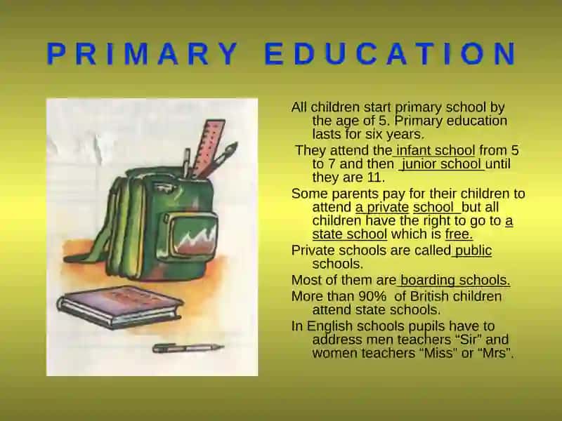 Education in Britain 4