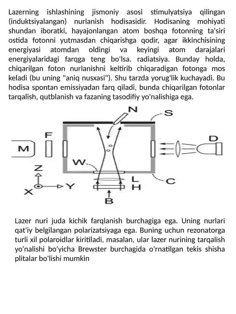 Lazernurlar va ularning tibbiyotda qo'llanilishi 4