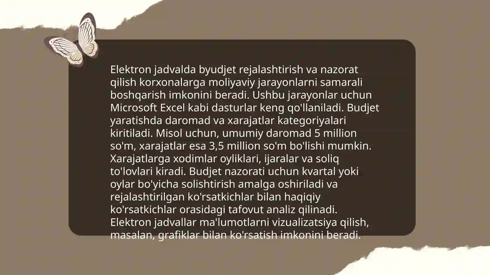 Gap ustida ishlashga oid mustaqil ishlar 4
