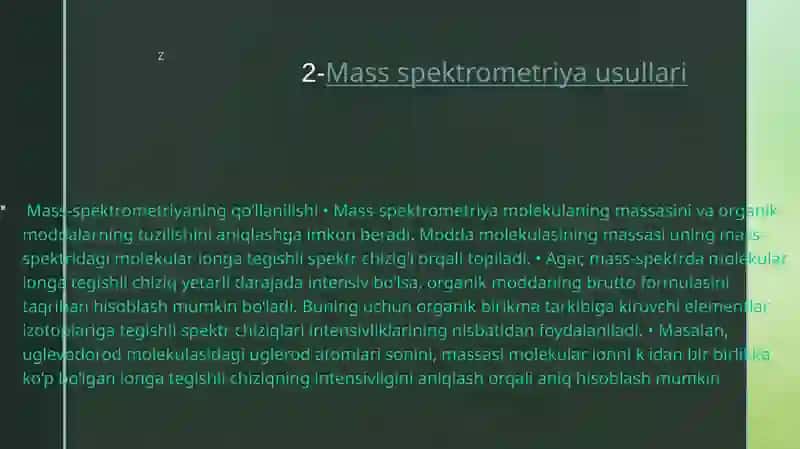 Mass-spektroskopiya 4