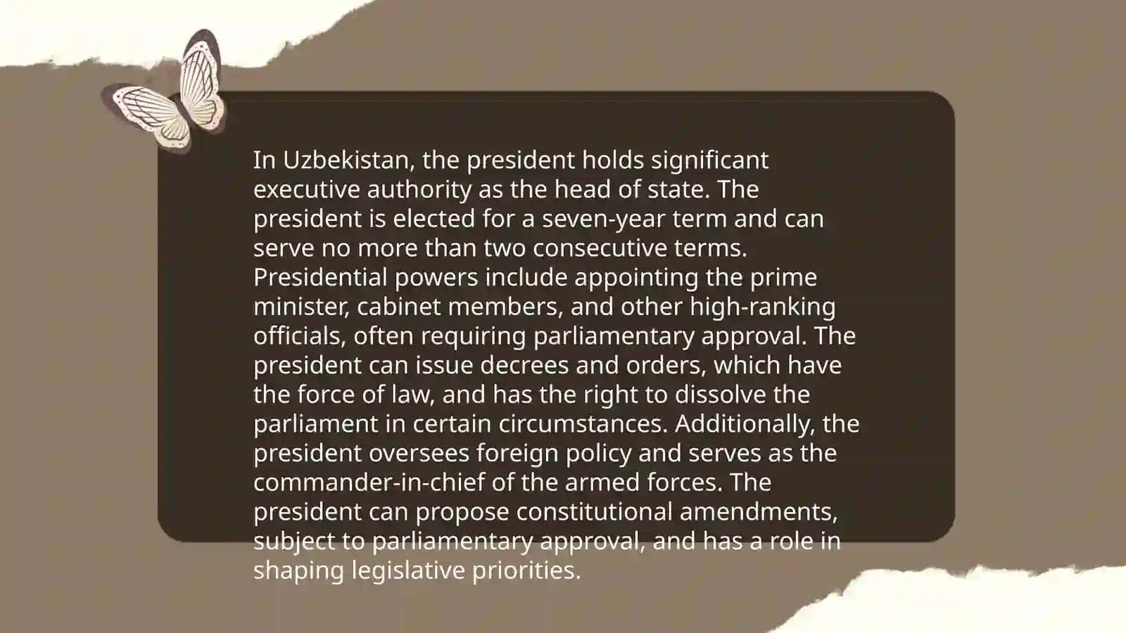 Political system in Uzbekistan 4