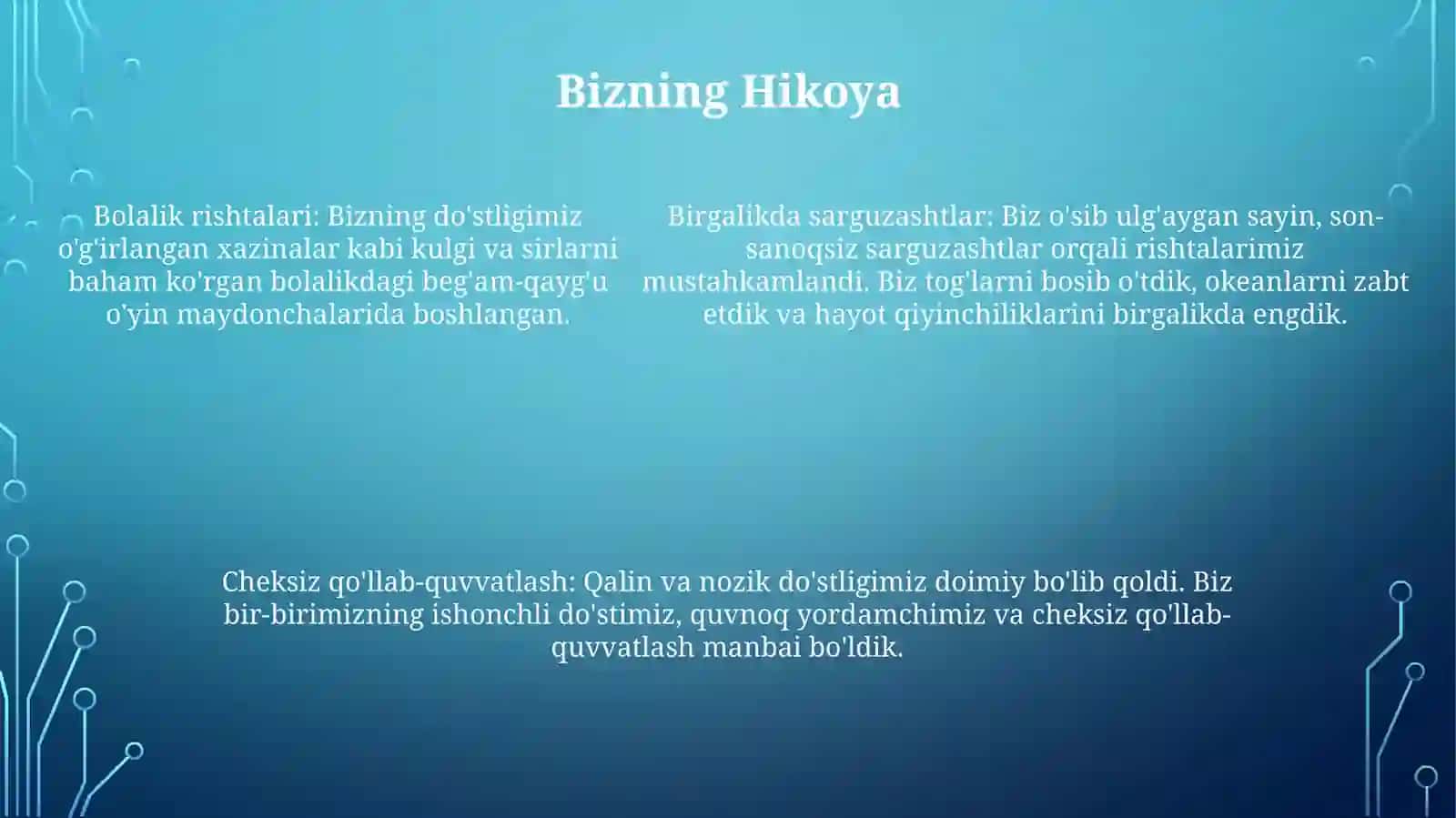 Mening eng yaxshi do'stim 4