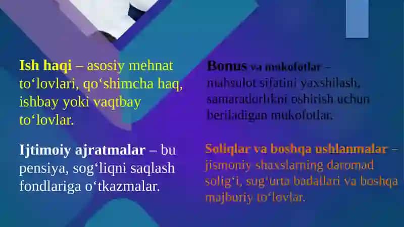 Mehnat xarajatlari hisobi 4