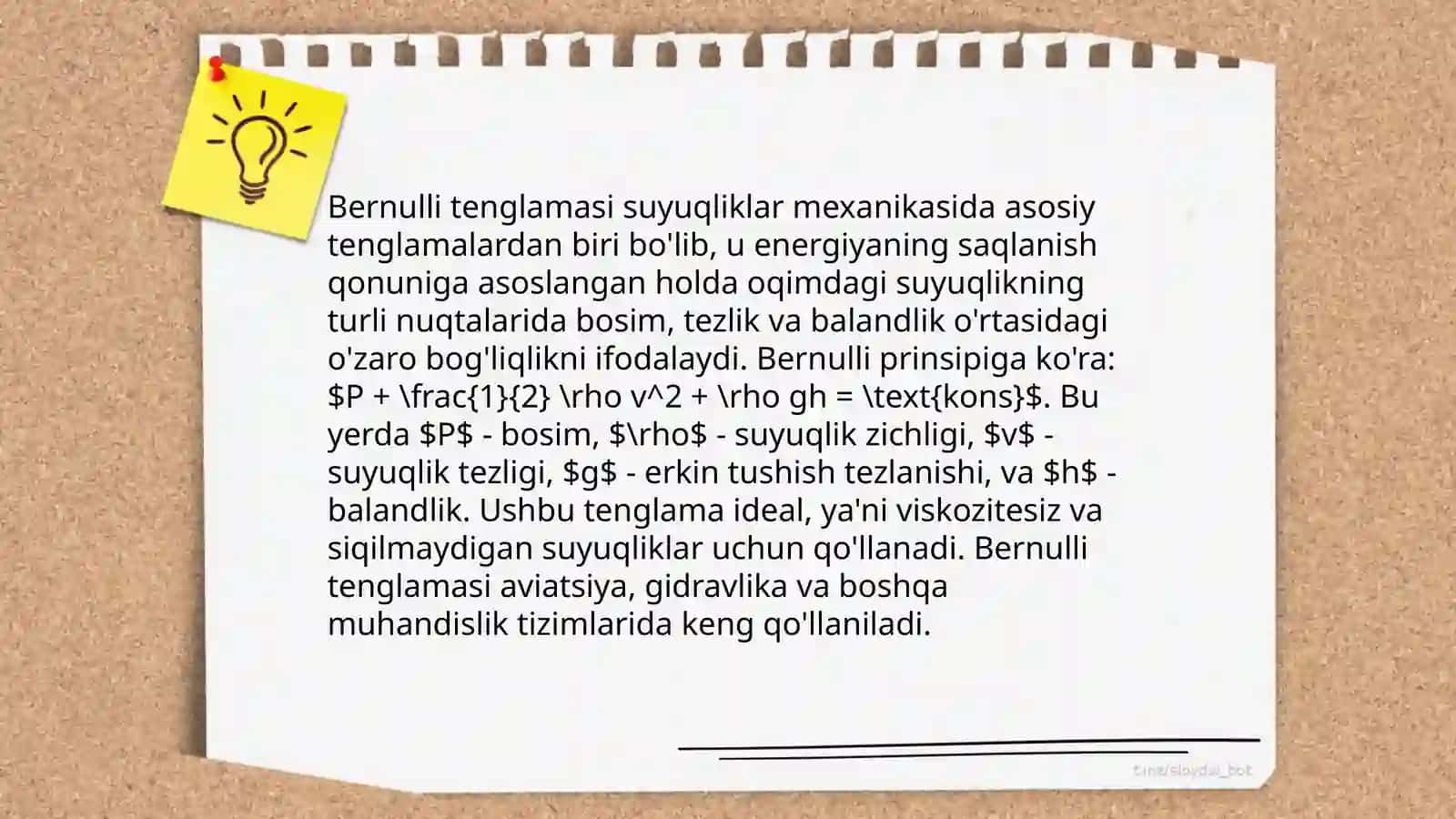 Bernulli tenglamasi 4
