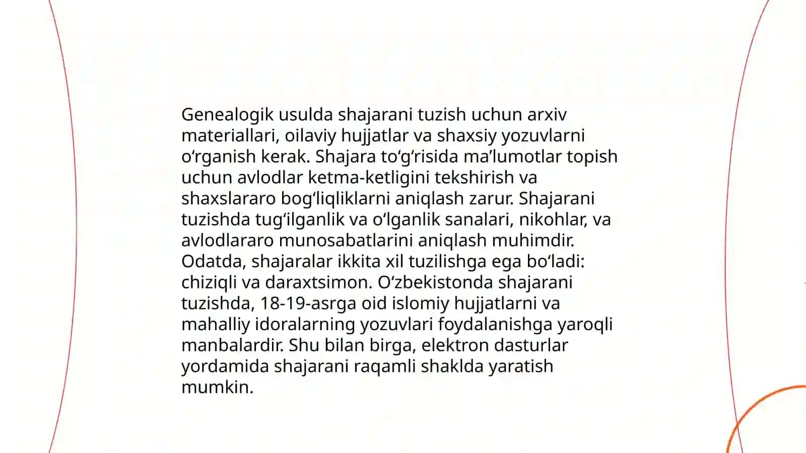 Odam genetikasining o'rganish usullari 4