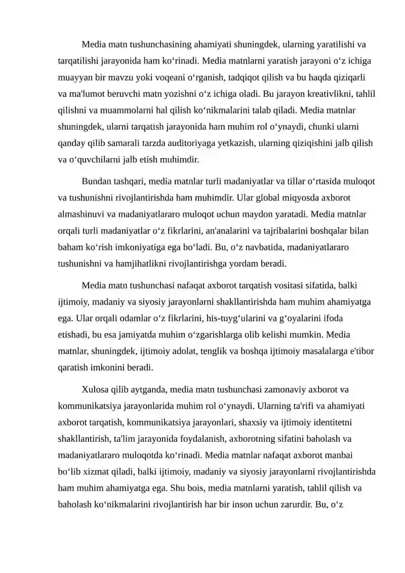 Media matn tushunchasi 4