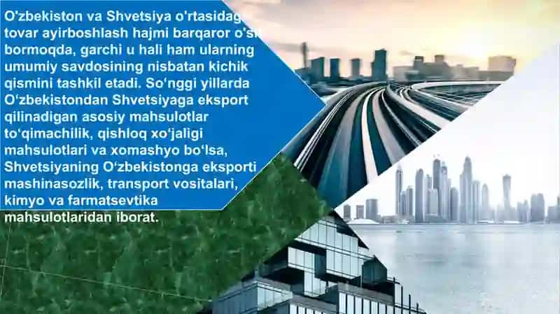 OʻZBEKISTON SHVETSIYA ALOQALARI 4