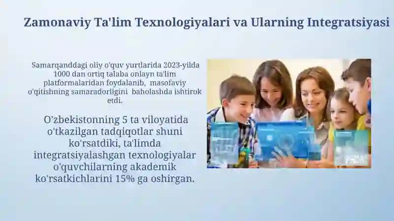 Ta'lim Texnologiyalarining Modellari 4