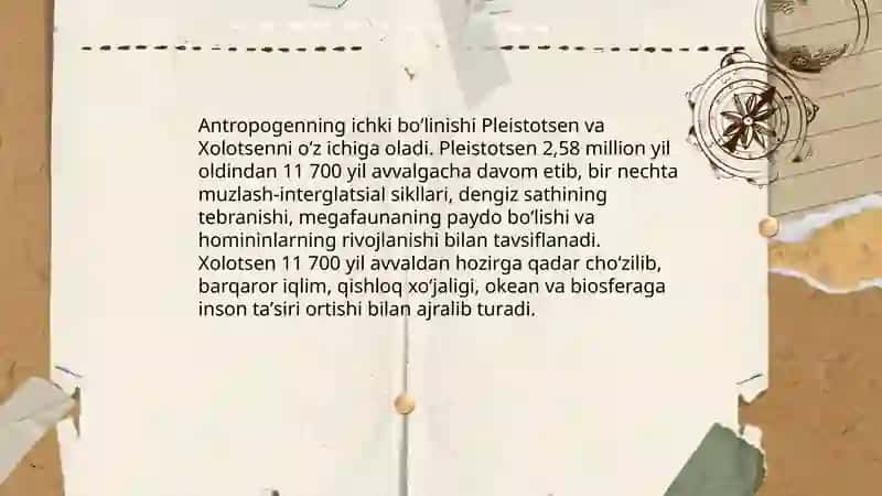Antropogen geologik davr tasnifi 4