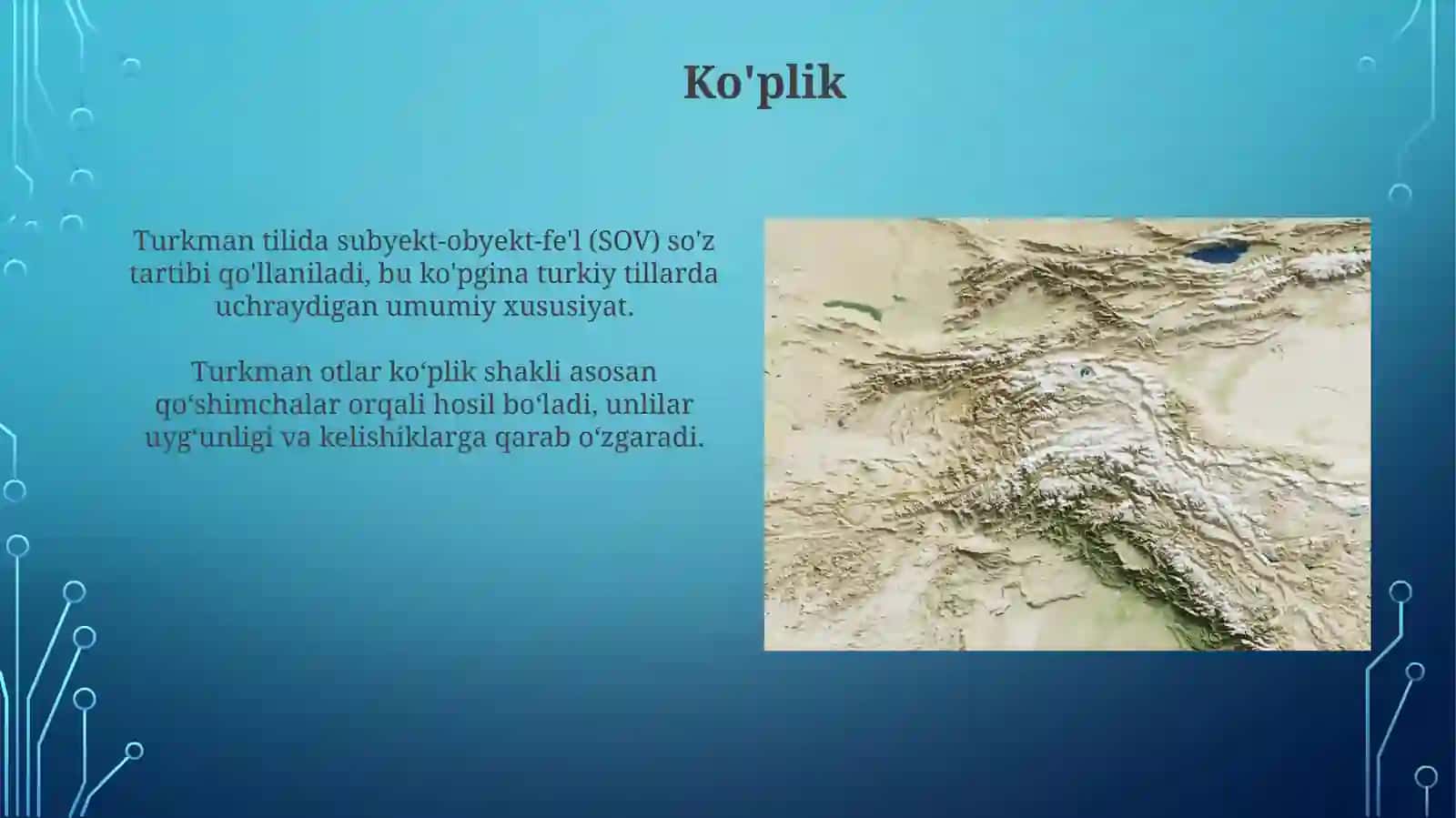 Turkman tilining umumiy-grammatik xususiyatlari 4
