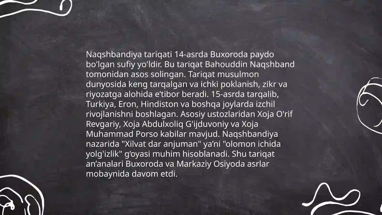 Yangi davr Sharq tasavvufi 4