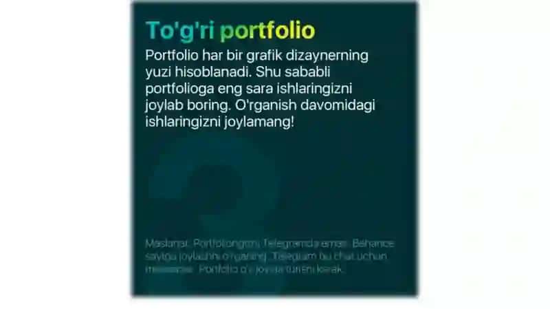 GRAFIK DIZAYNERLAR UCHUN 4