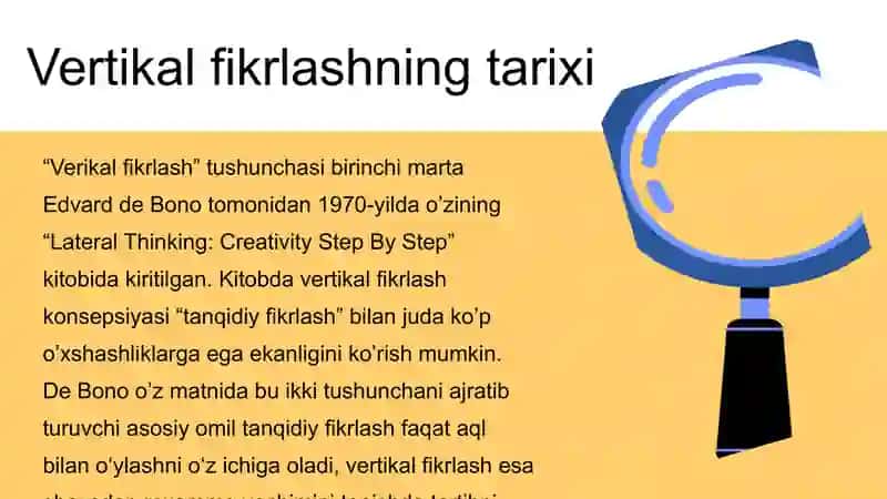 Vertikal va lateral fikrlash 4