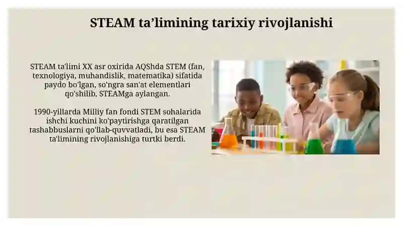 STEAM taʼlimi 4