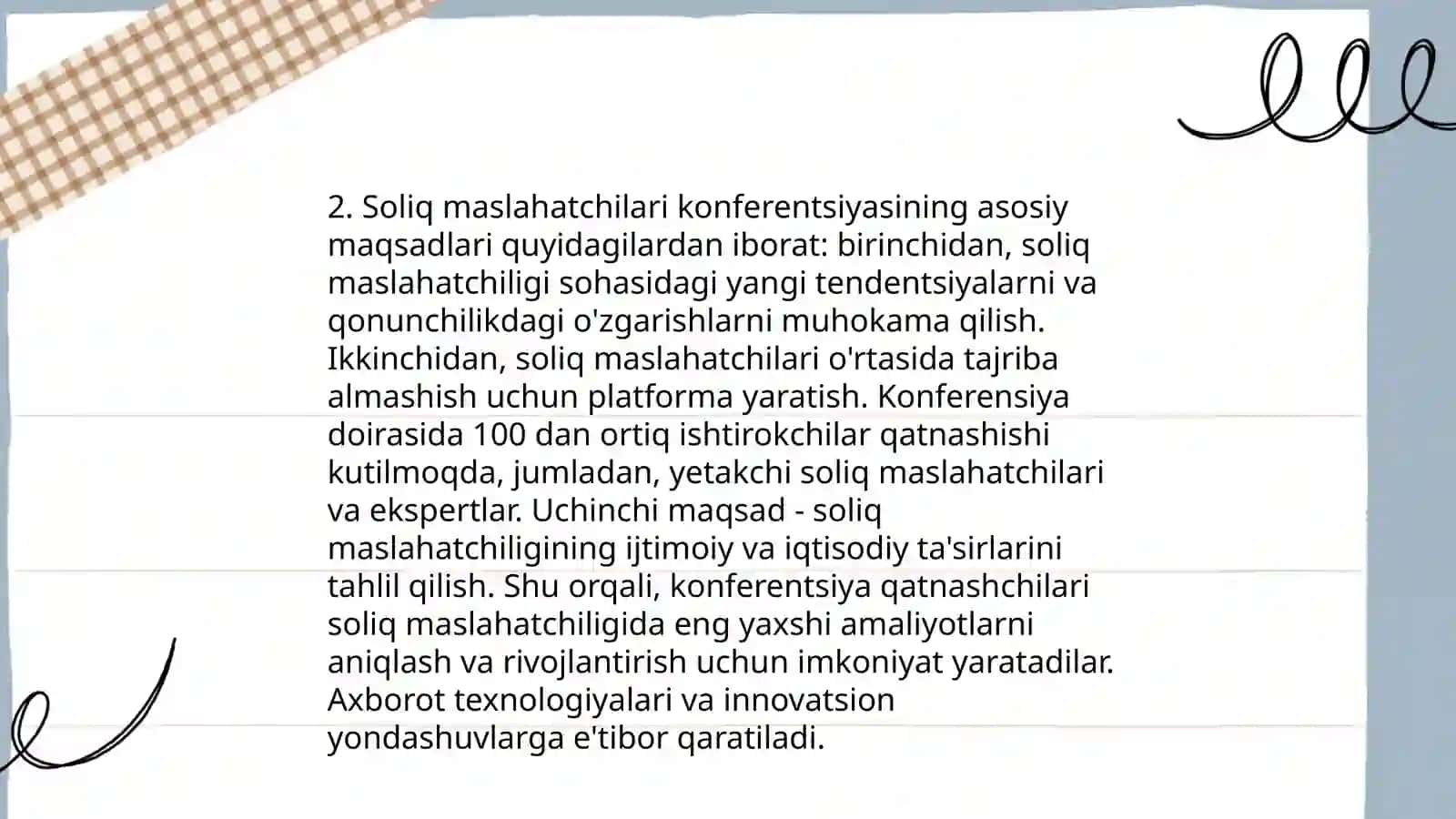 Yevropa soliq maslahatchilari konferentsiyasi 4