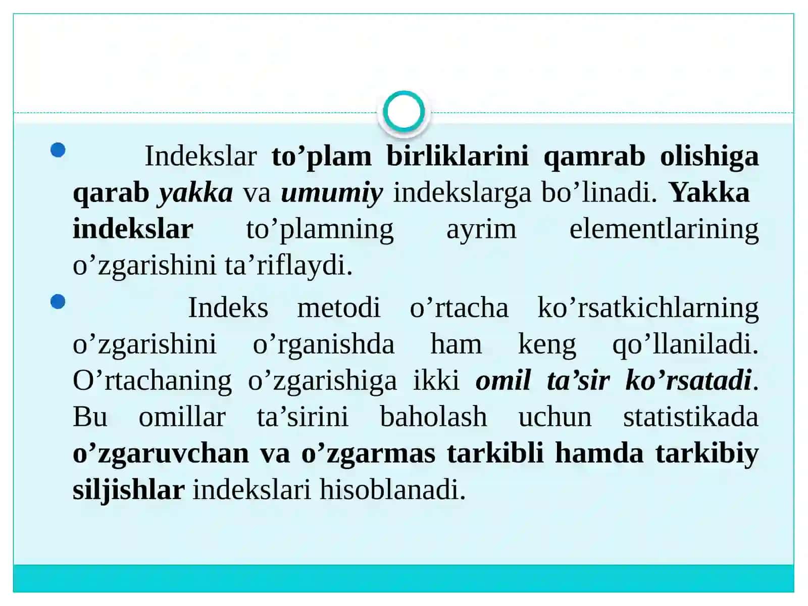 IQTISODIY INDEKSLAR 4