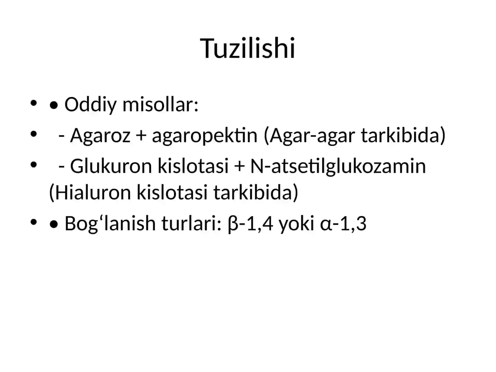 Digomo polisaxaridlar 4