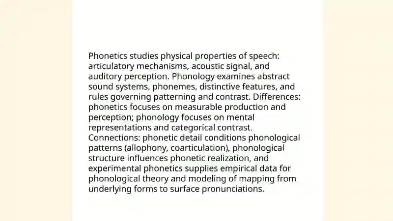 Phonetics as a branch of Linguistics 4