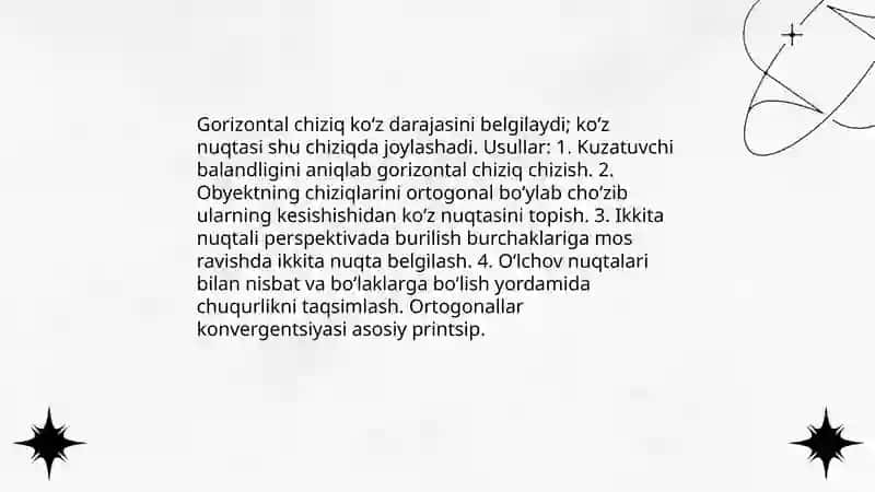Perspektiva asoslari 4