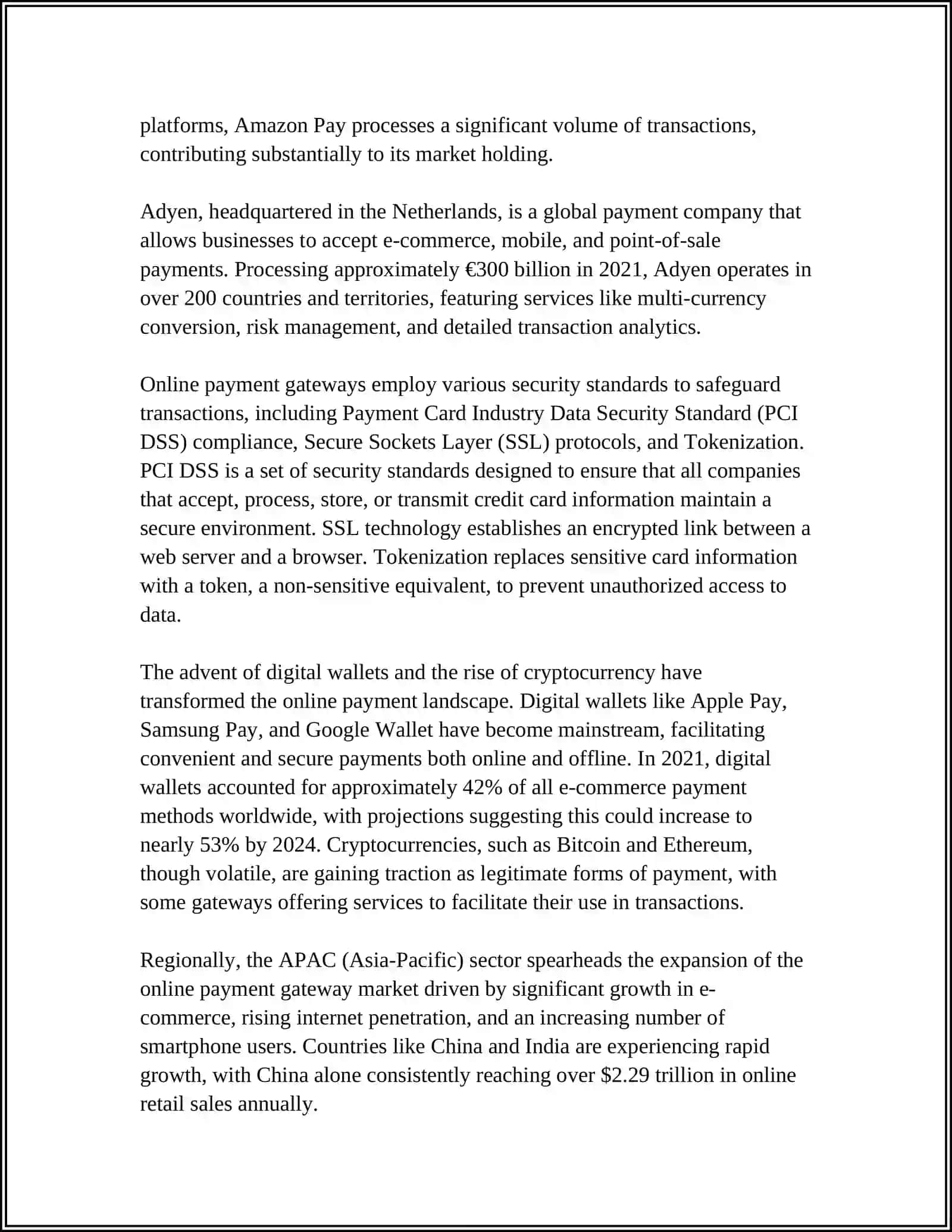 E-COMMERCE COMPANIES AND TRANSCOTION 4