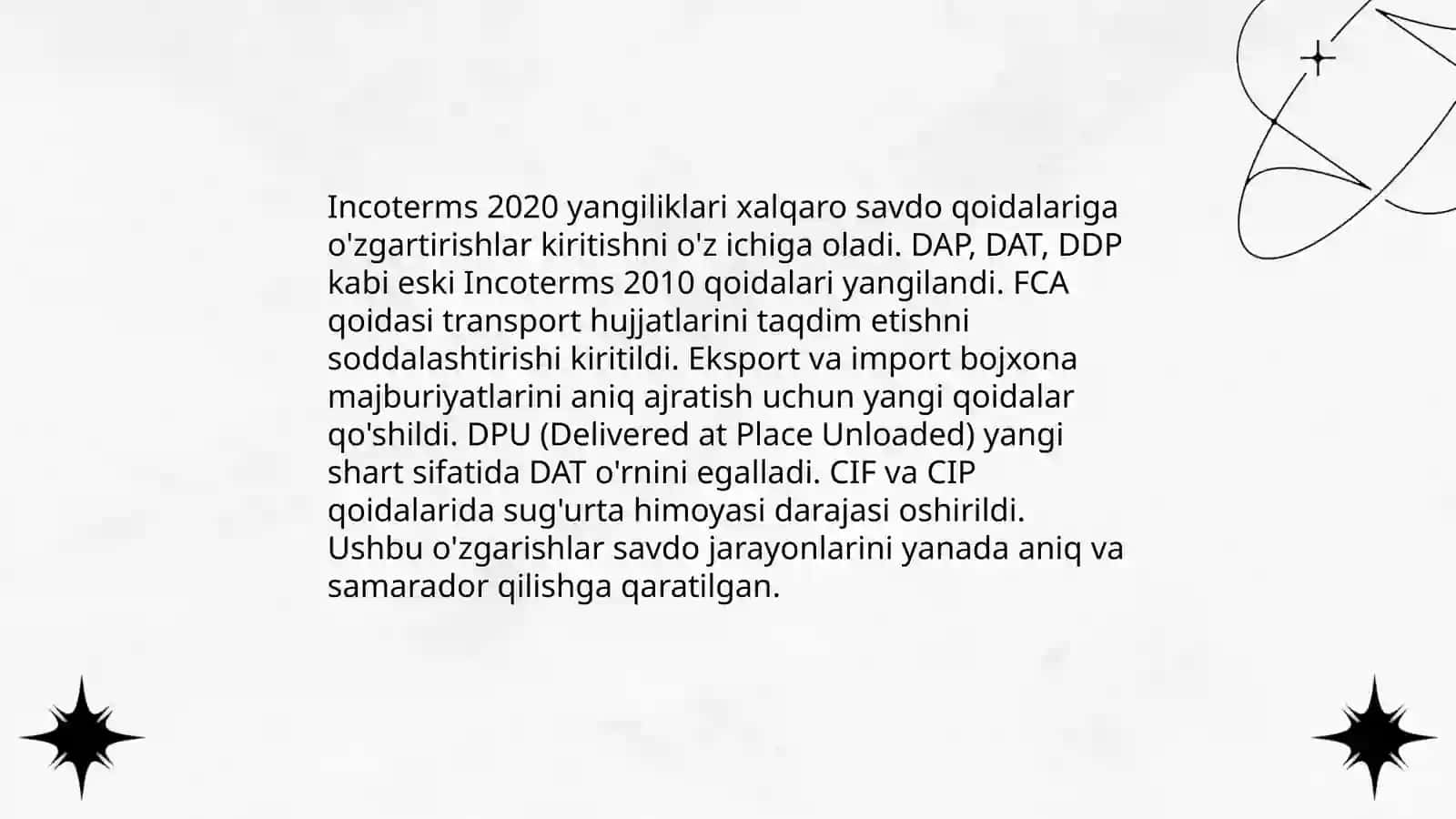 Incoterms (International Commercial Terms) 4