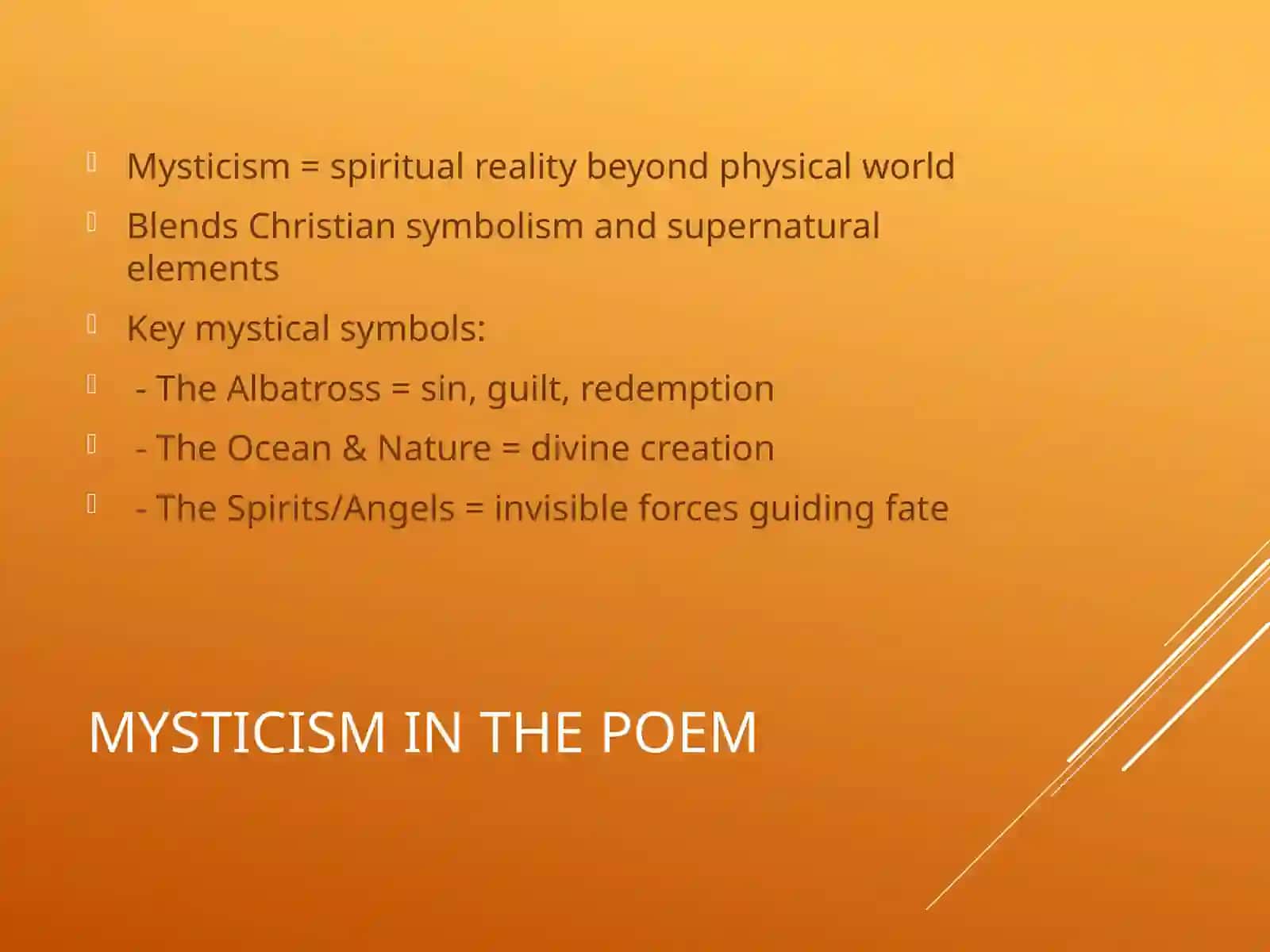 Imagination and Mysticism in 'The Rime of the Ancient Mariner' 4
