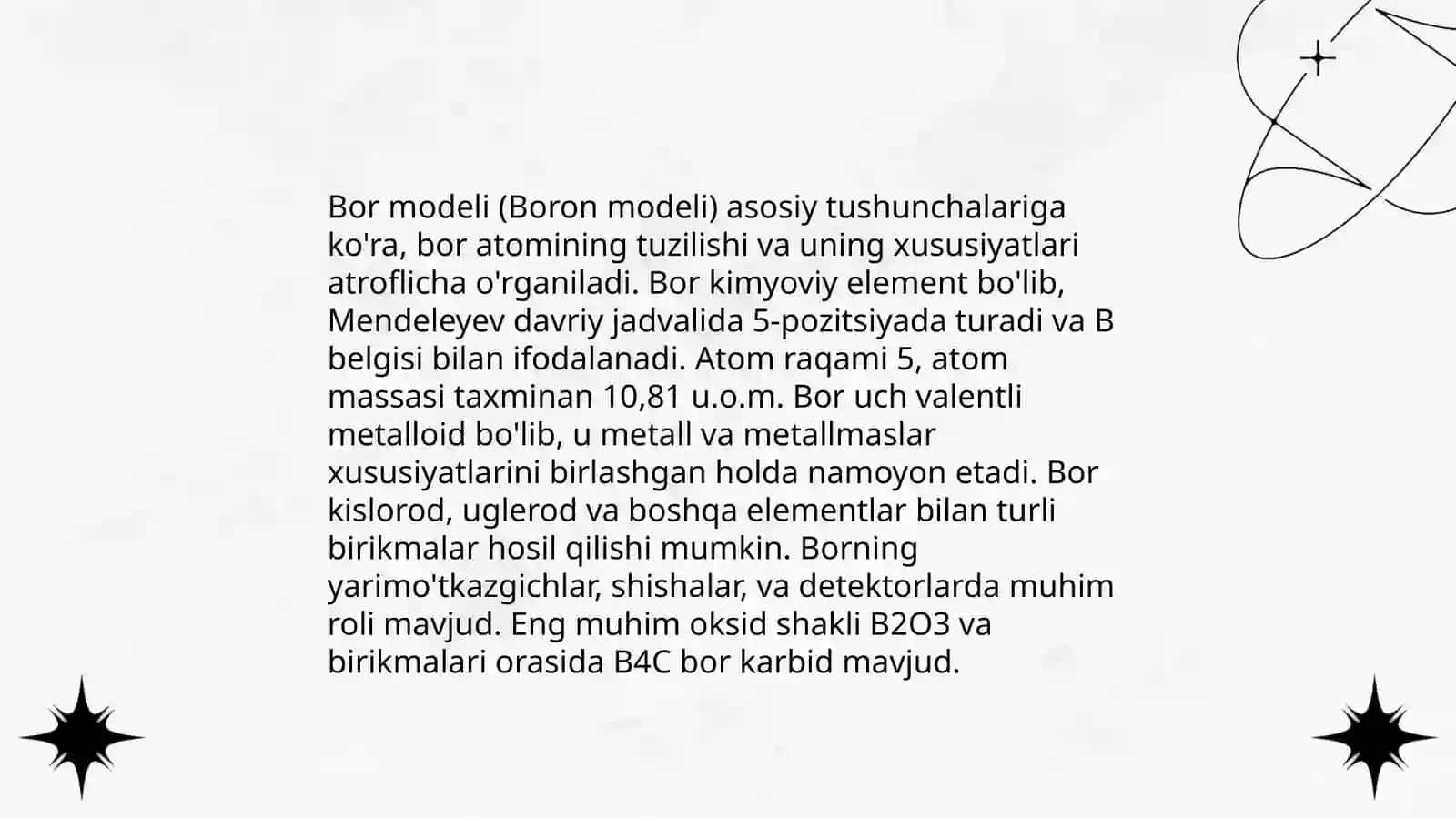 Atom tuzilishi. Bor modele. Fotoeffekt hodisasi 4
