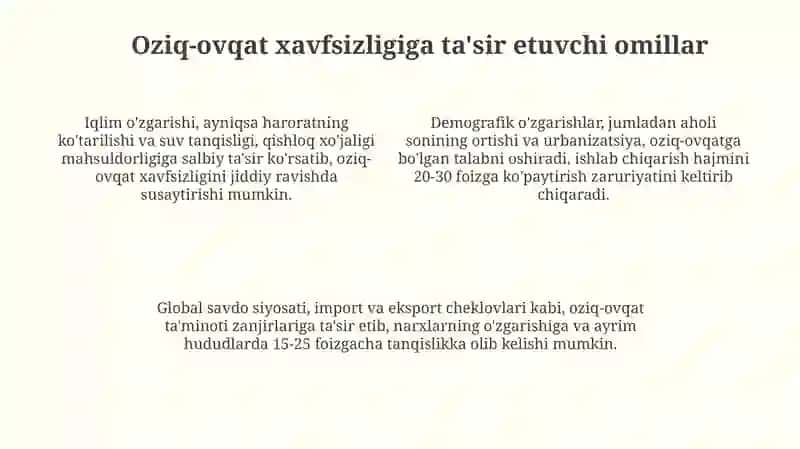 Oziq-ovqat xavfsizligi 4