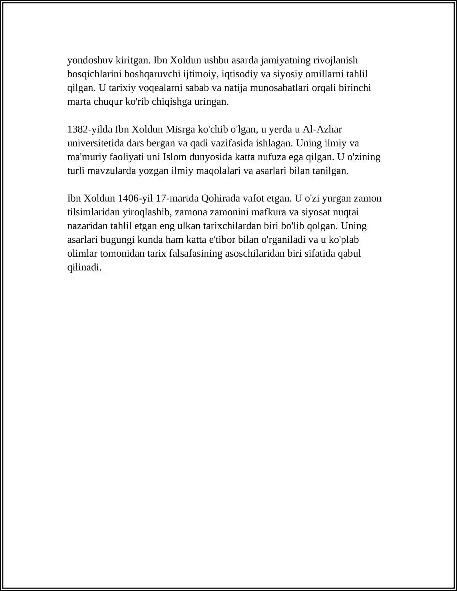 IBN XOLUD QARASHLARI 4