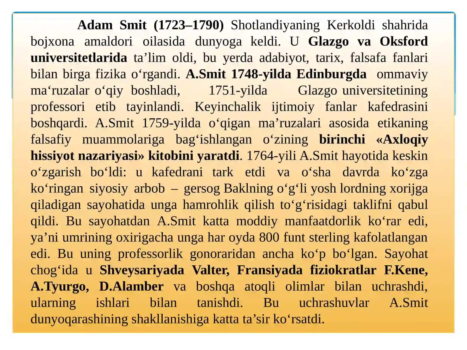 David Rikard iqtisodiy ta'limotlari 4