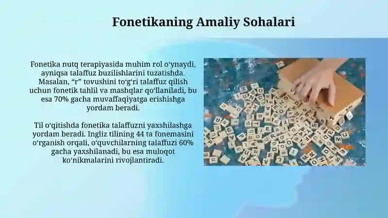 Fonetika: Kelajakdagi Tadqiqotlar 4