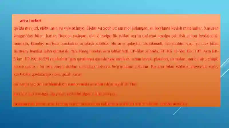 Metallarni arralashtexnologiyasi 4