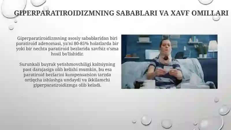 Giperparatireoz, gipoparatireoz, diabet maktabi 4