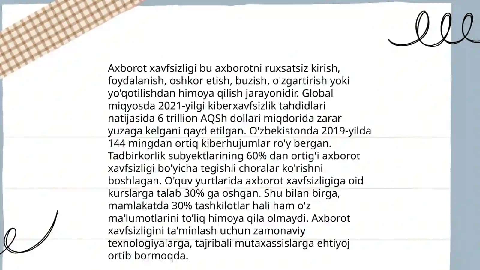 Axborot texnologiyalarining taʼminoti 4