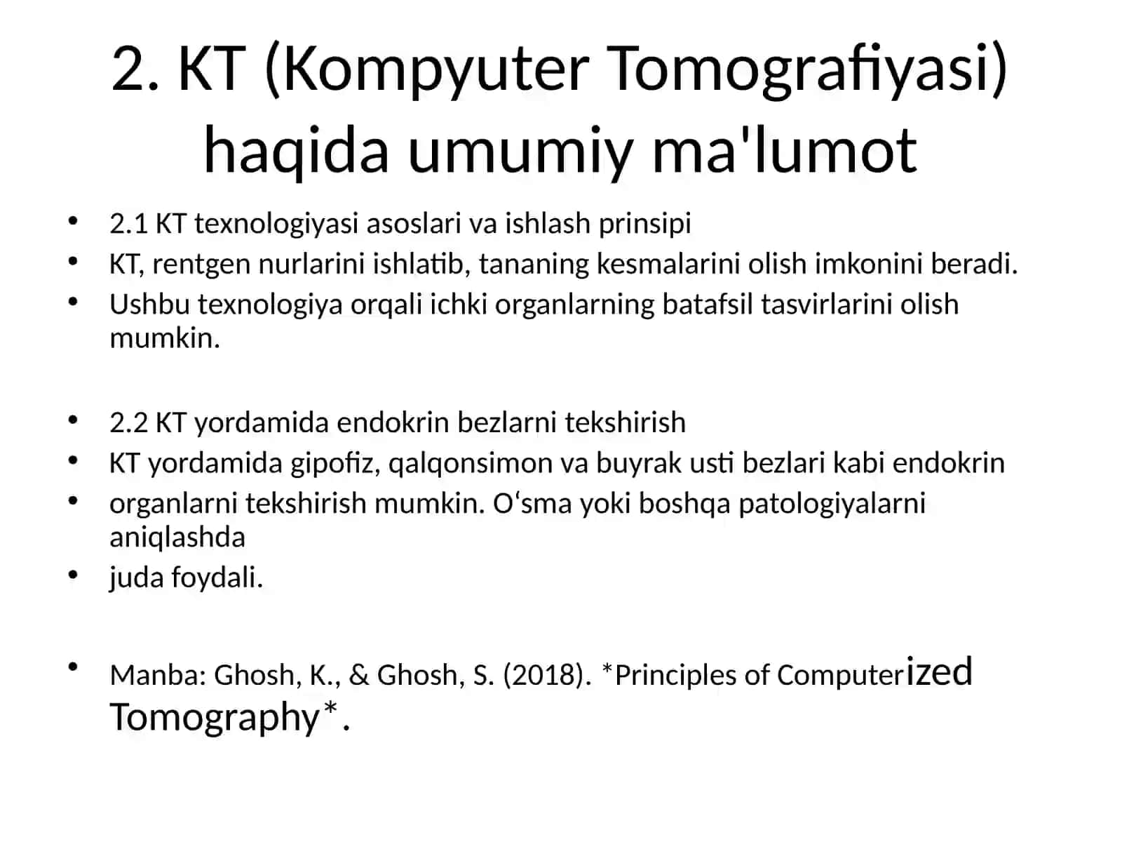 Endokrin Tizimini KT va MRT Yordamida Tekshirish 4