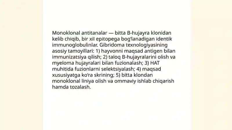 Gibridoma texnologiyasi 4