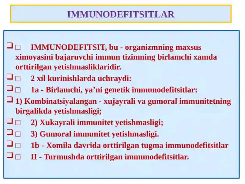 Immuntanqisliksindromlari.Amiloidoz 4