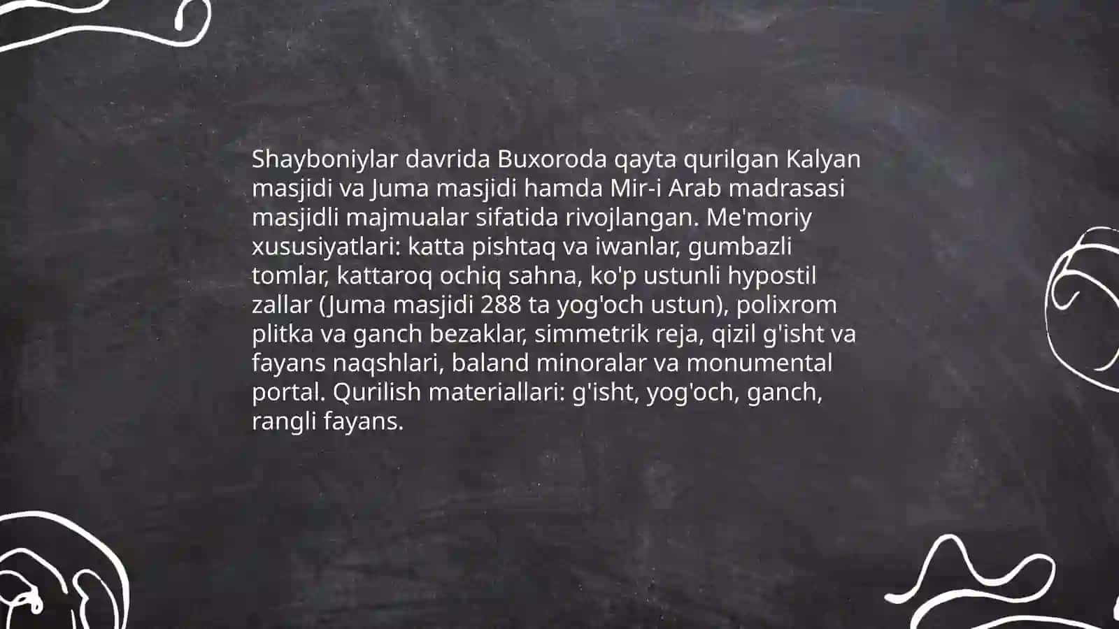 Mir-i Arab madrasasi (Shayboniylar davri) 4