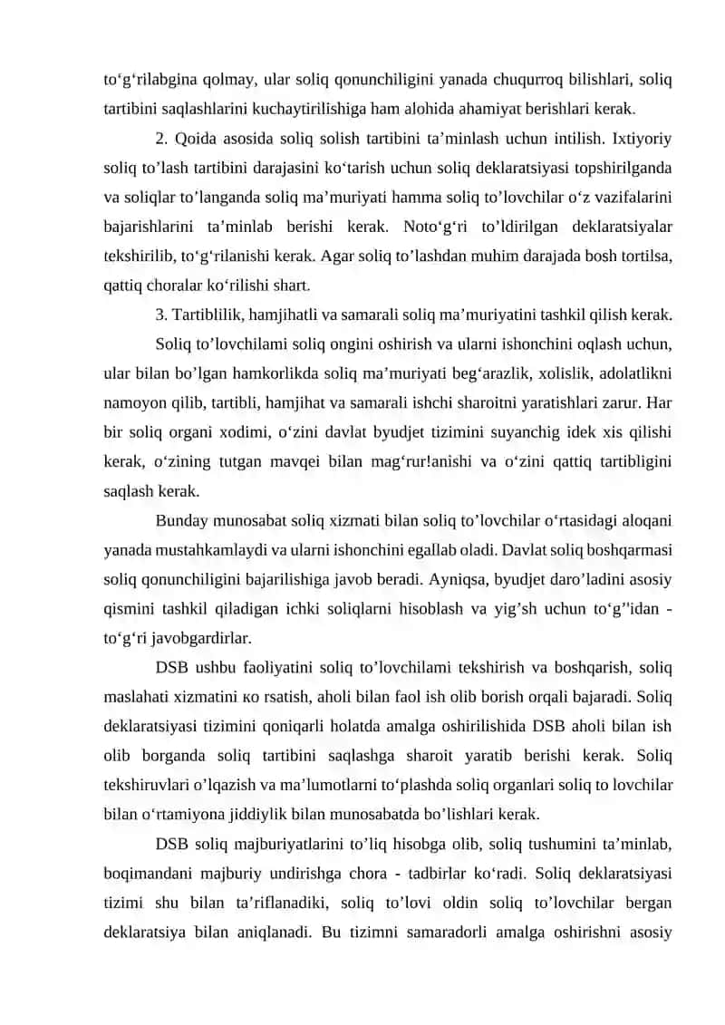 YAPONIYADA SOLIQ NAZORATINI AMALGA OSHIRISH TARTIBI 4