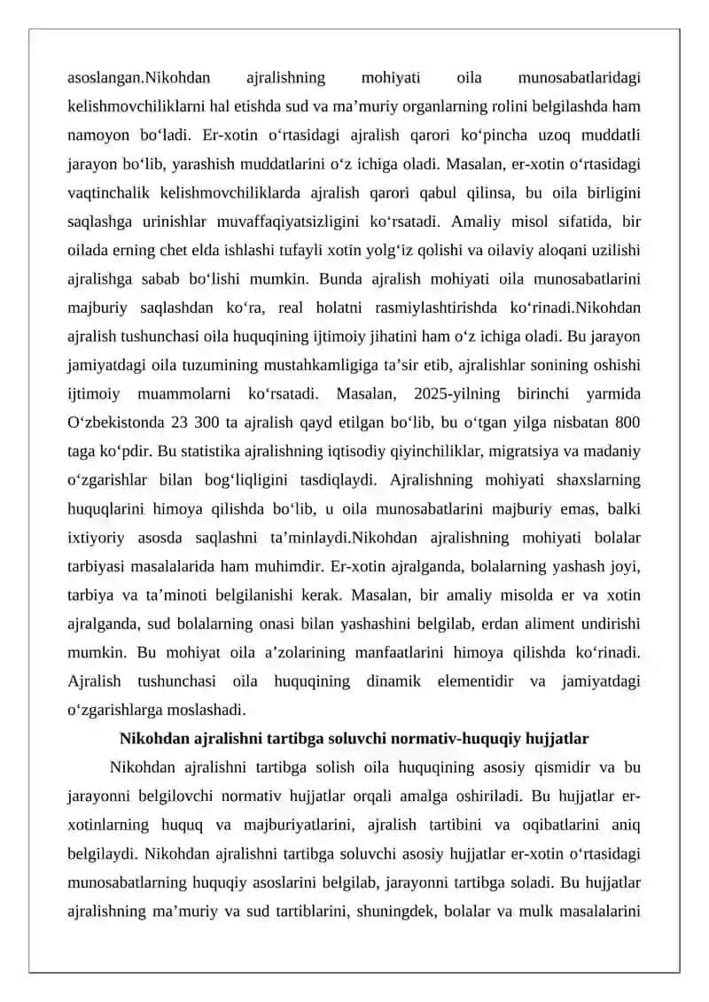 Nikohdan ajralishni qayd etish 4