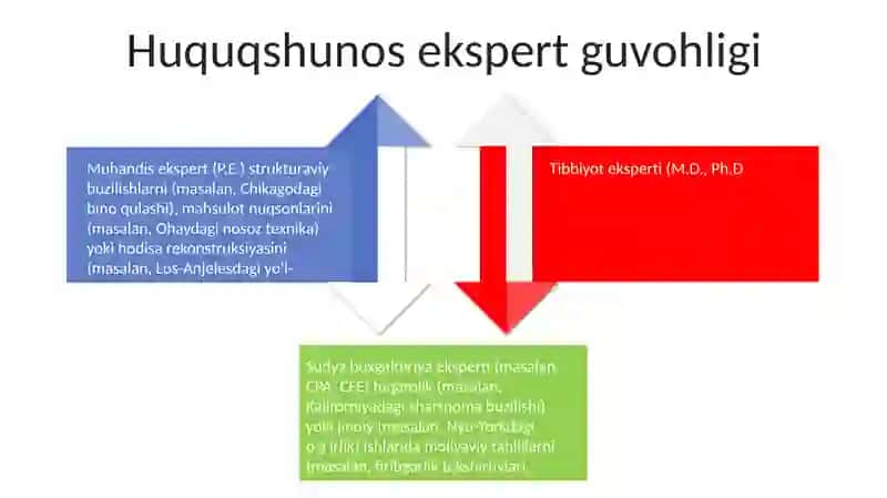 Mutaxassislikka doir bahs turlari 4