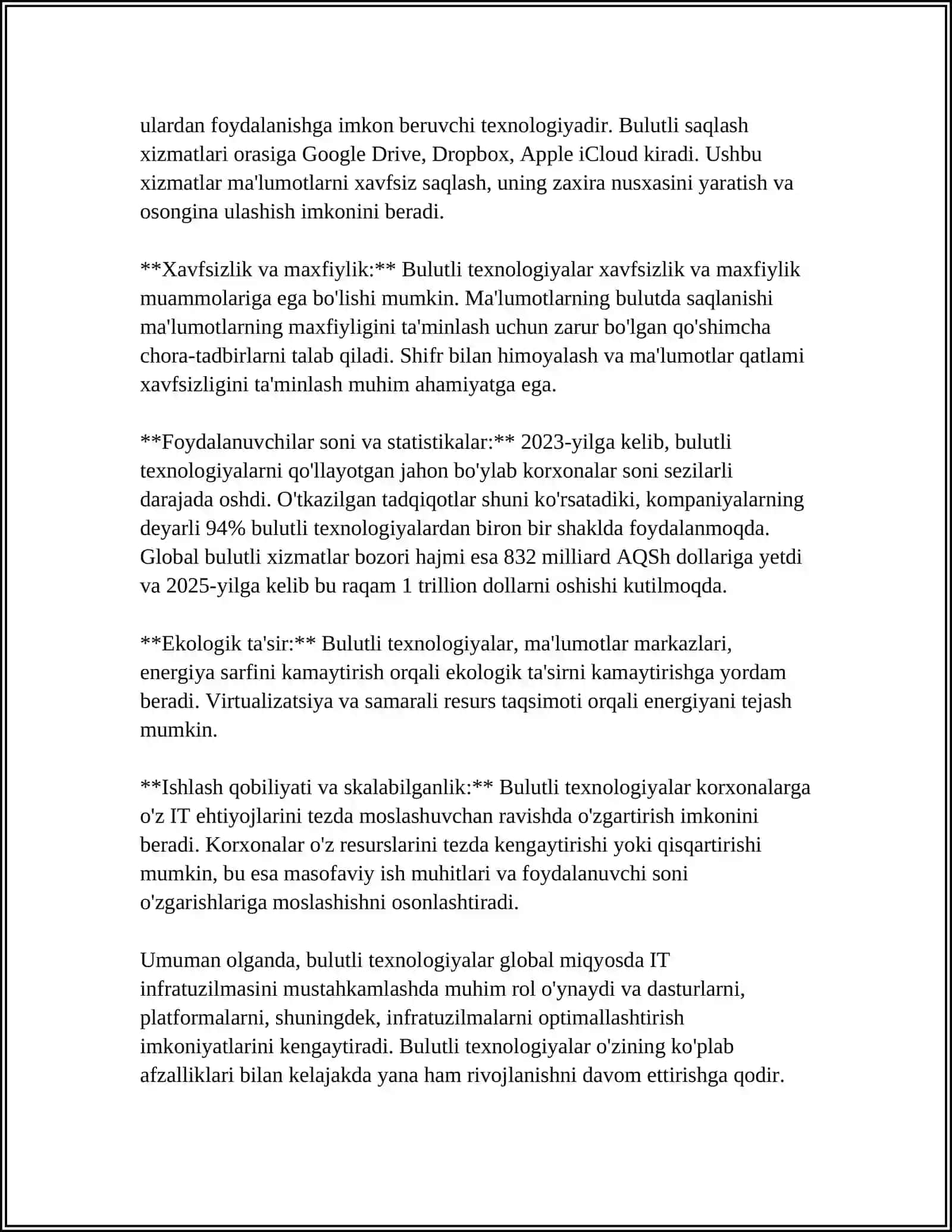 BULUTLI TEXNOLOGIYALAR ASOSIDA ISHLAYDIGAN TAQDIMOT DASTURLARI VA ULARDA IWSHLASH 4