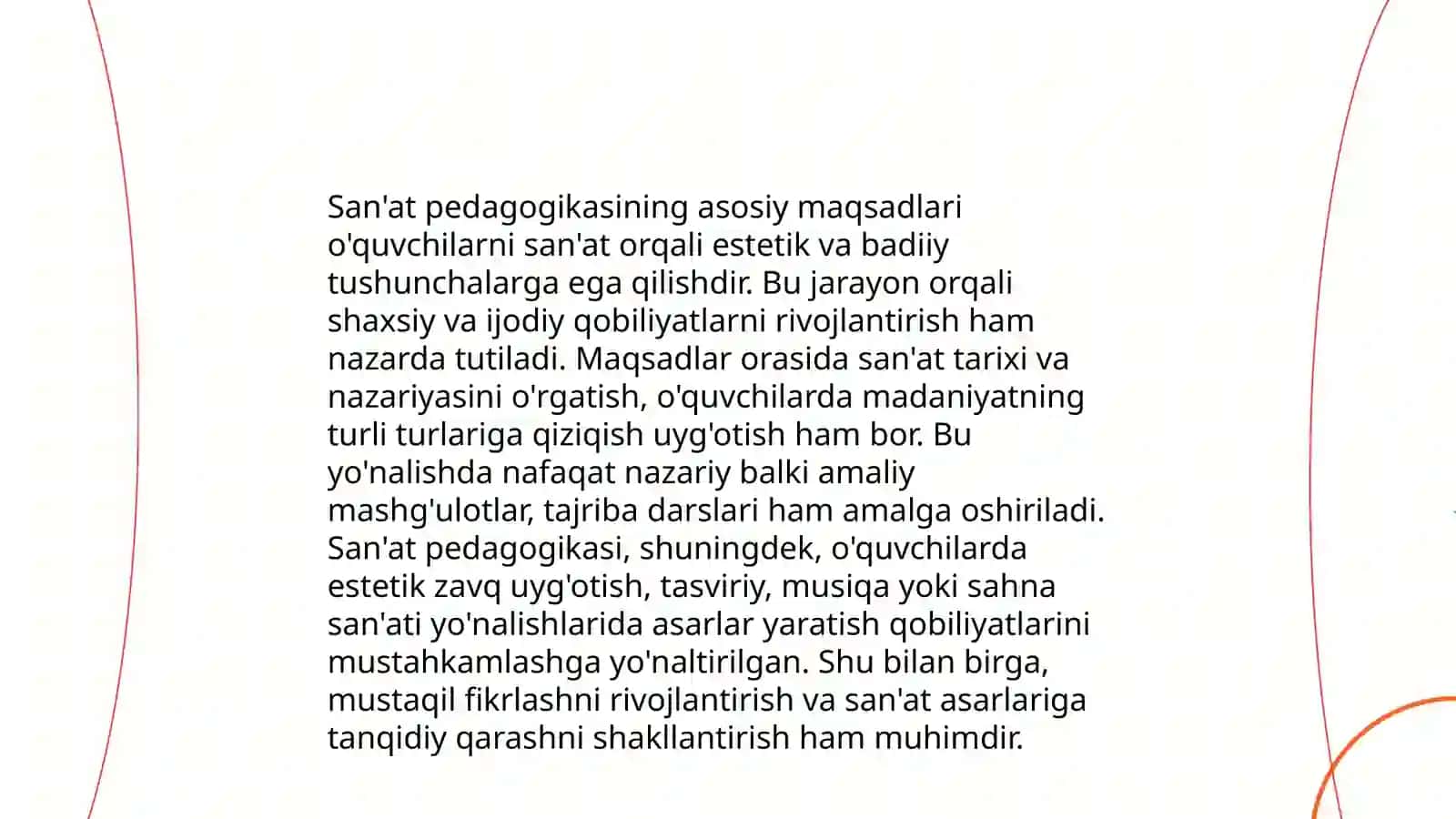 San'at pedagogikasi va san'at terapiyasining ta'rifi 4