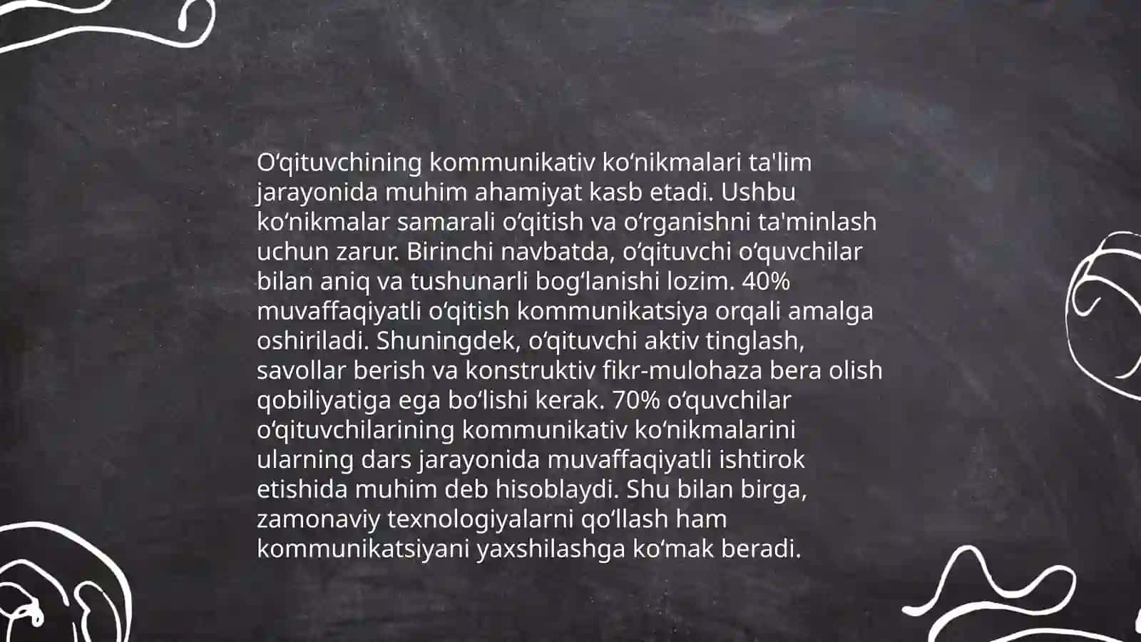 Oʻqituvchi faoliyatda pedagogik qobiliyat 4
