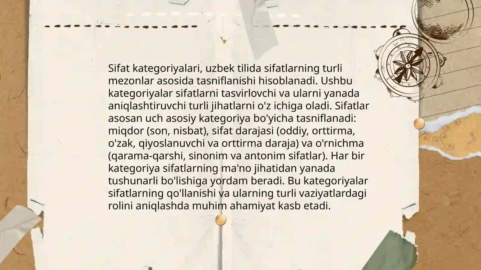 O'zbek tilida grammatik kategoriya 4