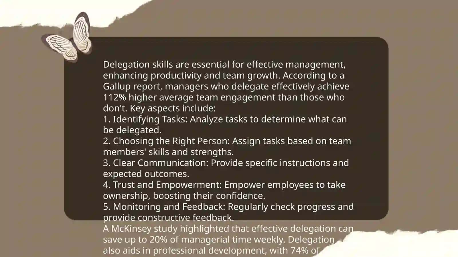 Work organization and responsibility 4