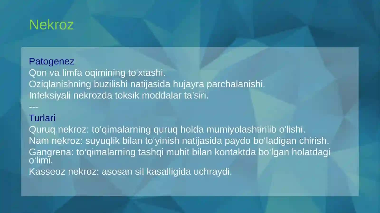 Qon aylanishi buzilishi kasalliklari 4